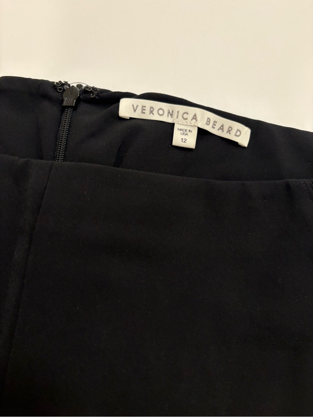 Veronica Beard Black Scuba Cropped Ponte Slim Pants 12 View 3